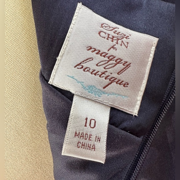 SUZI CHIN for MAGGY BOUTIQUE floral cocktail dress 👗 - Picture 5 of 8